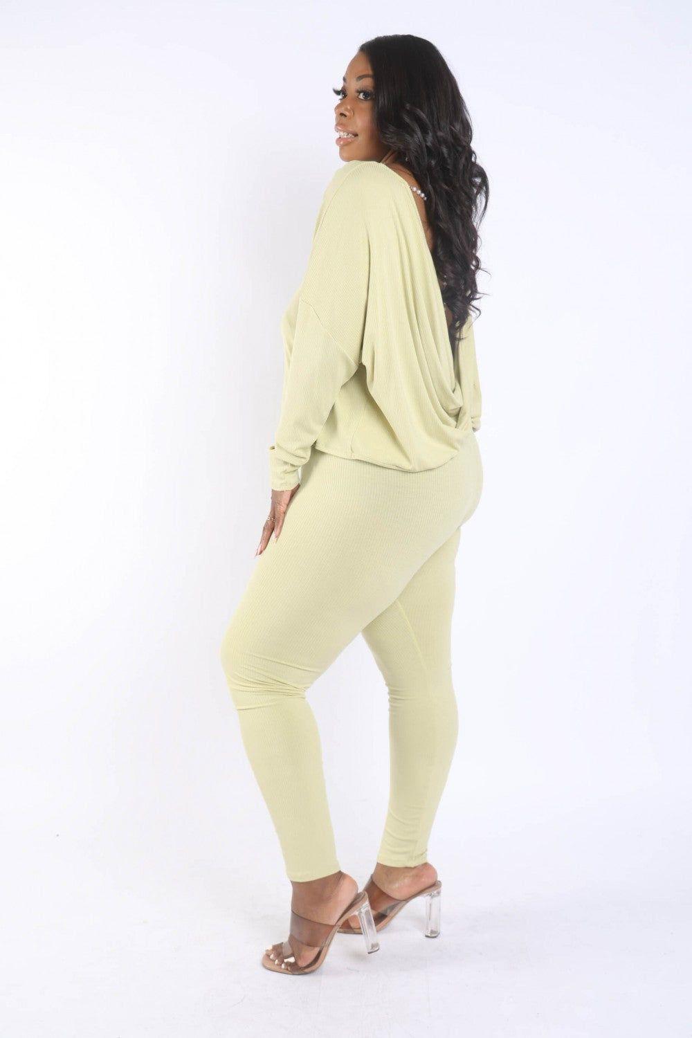 Plus Size Back Strap Point Set