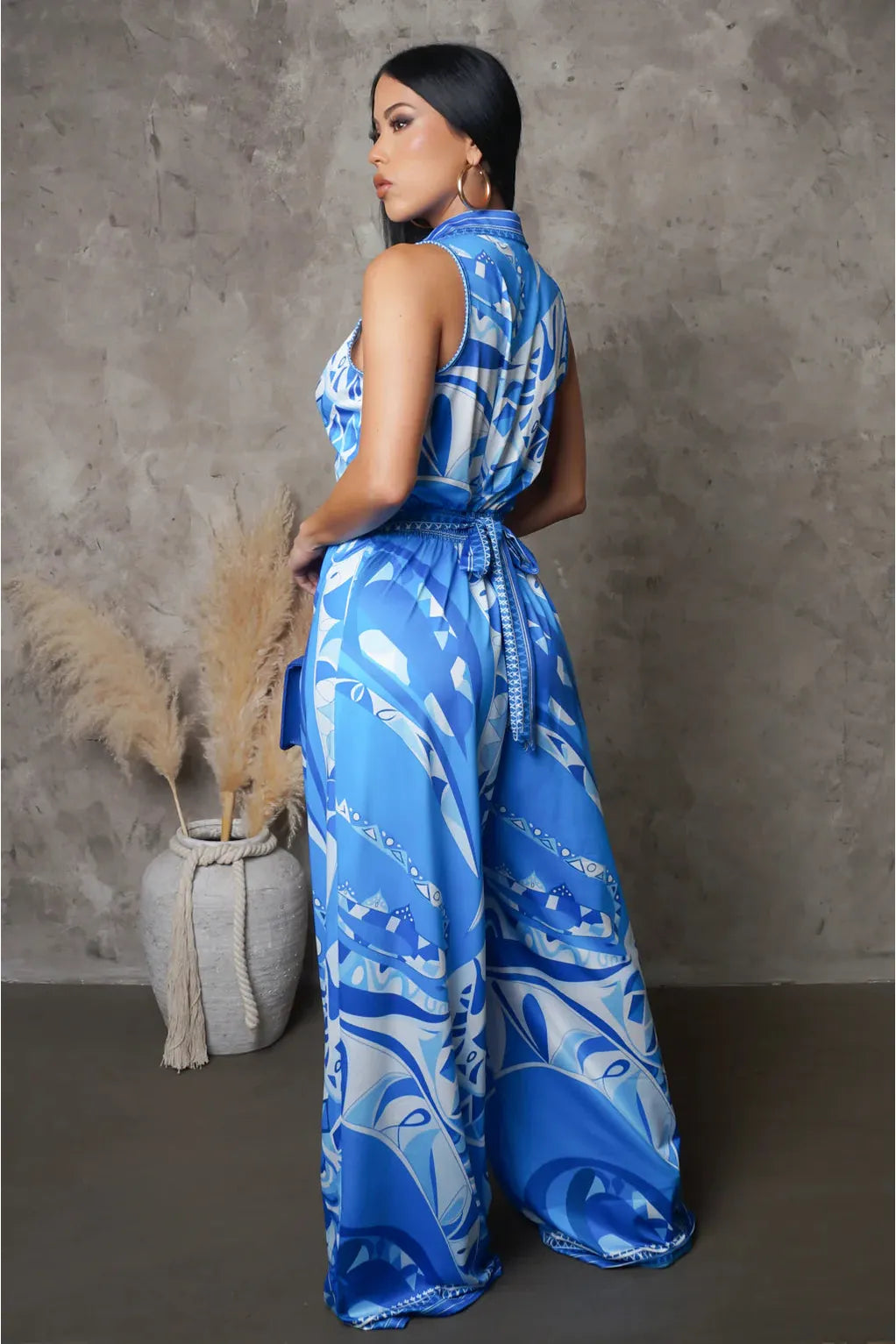 Blue Wave Jumpsuit