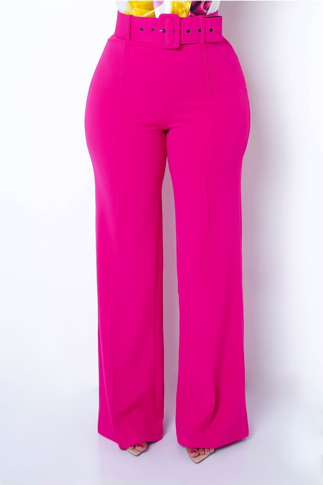 Treat Yourself Fuchsia  Pants