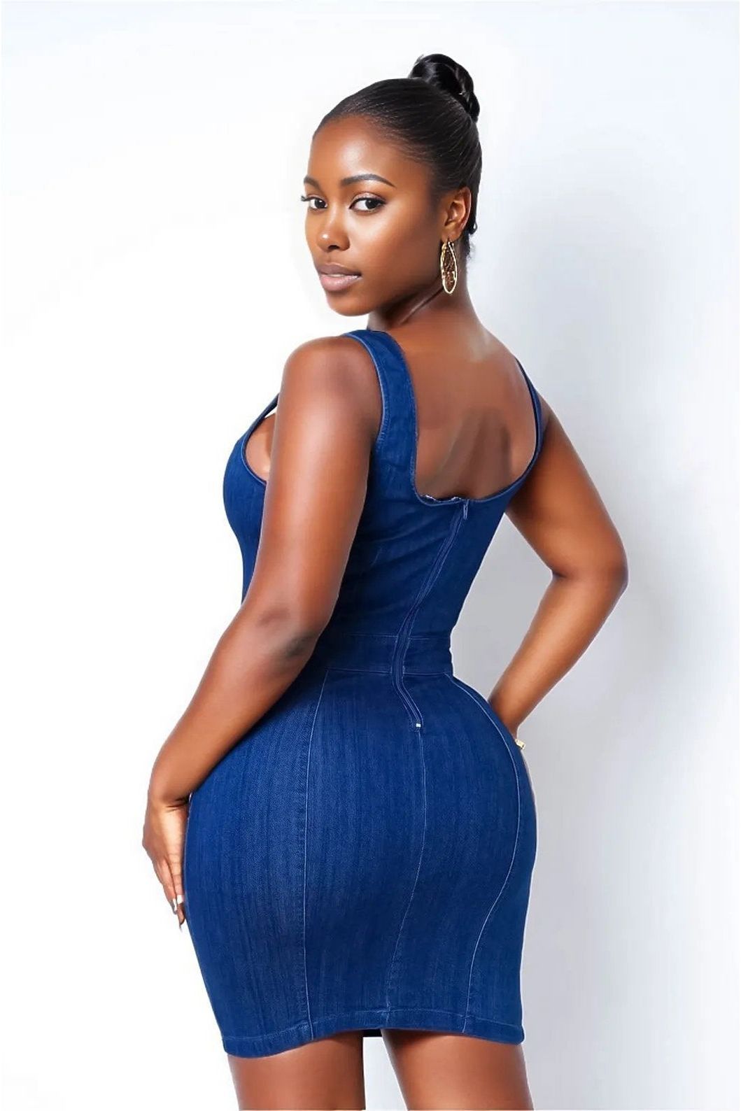 Summer Denim Mini Dress