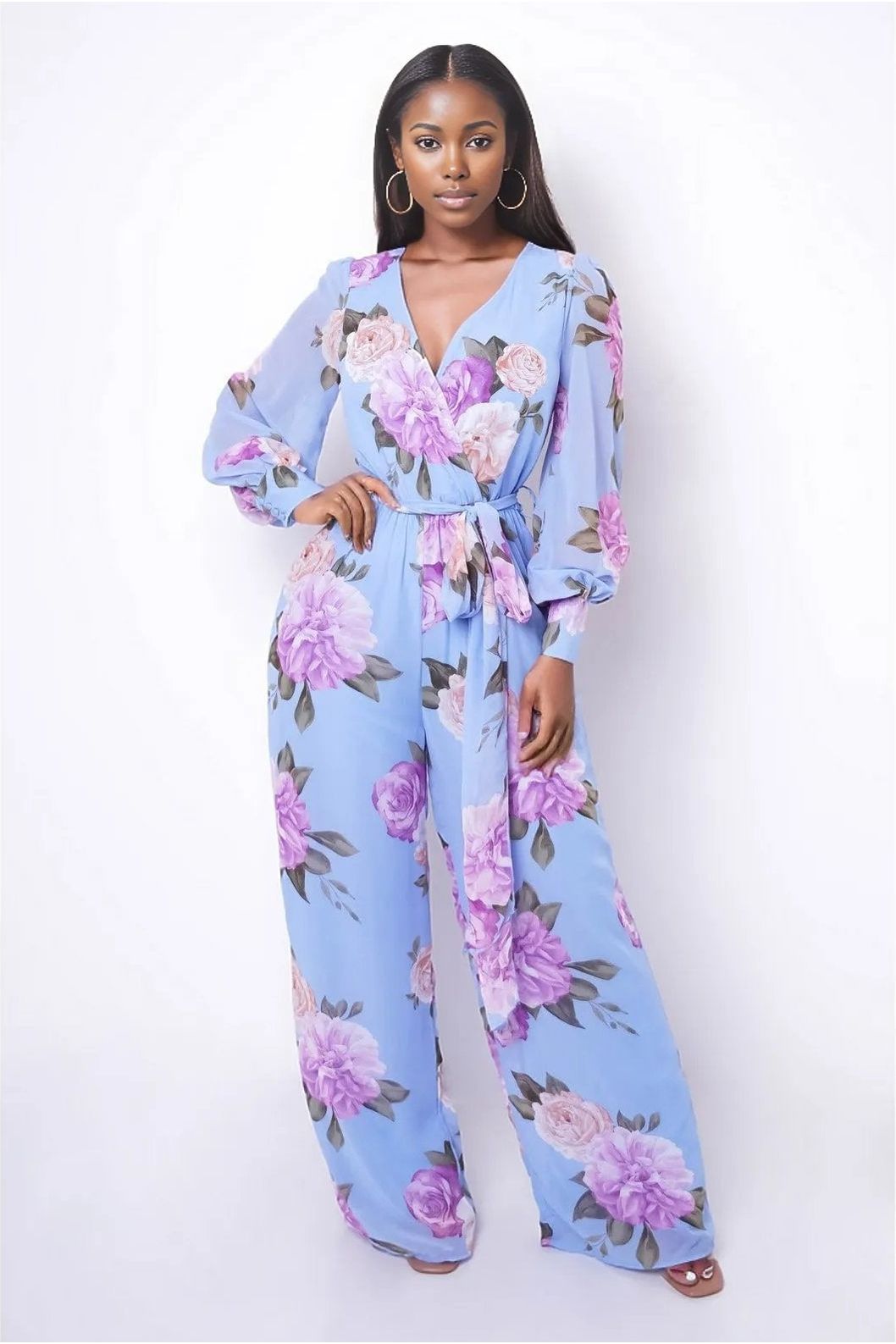 Elyse Floral Jumpsuit