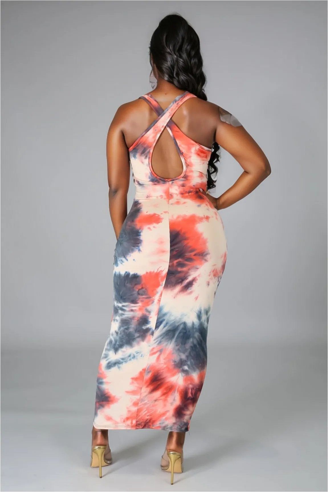 Cross Back Dress