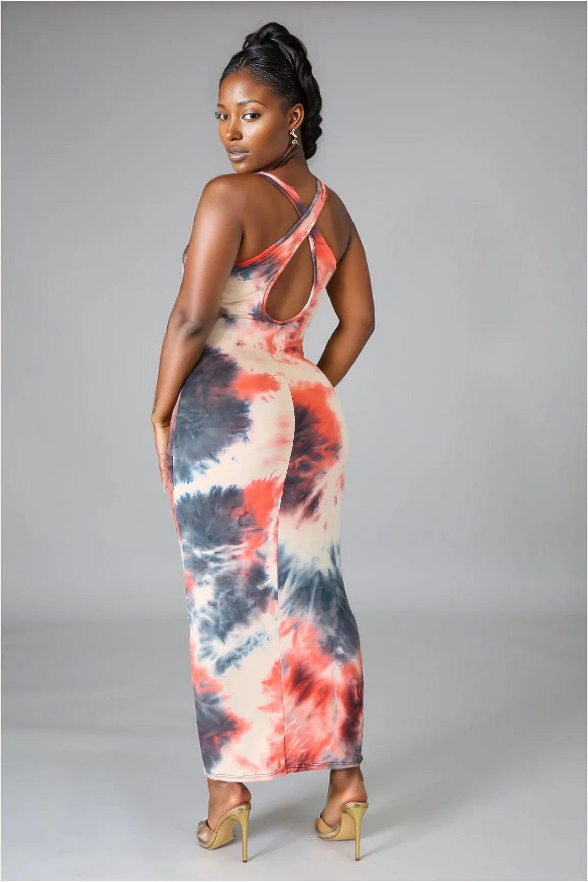 Cross Back Dress
