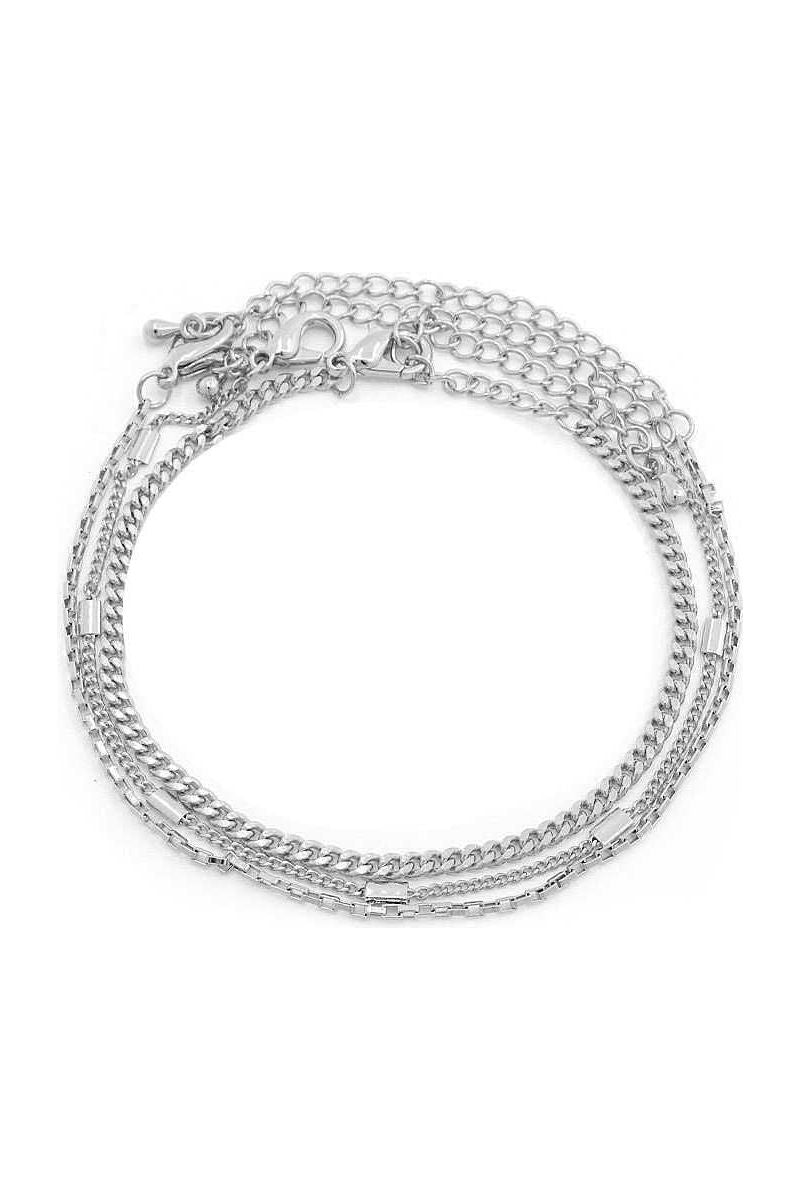 Sodajo Curb Link Metal Bracelet Set