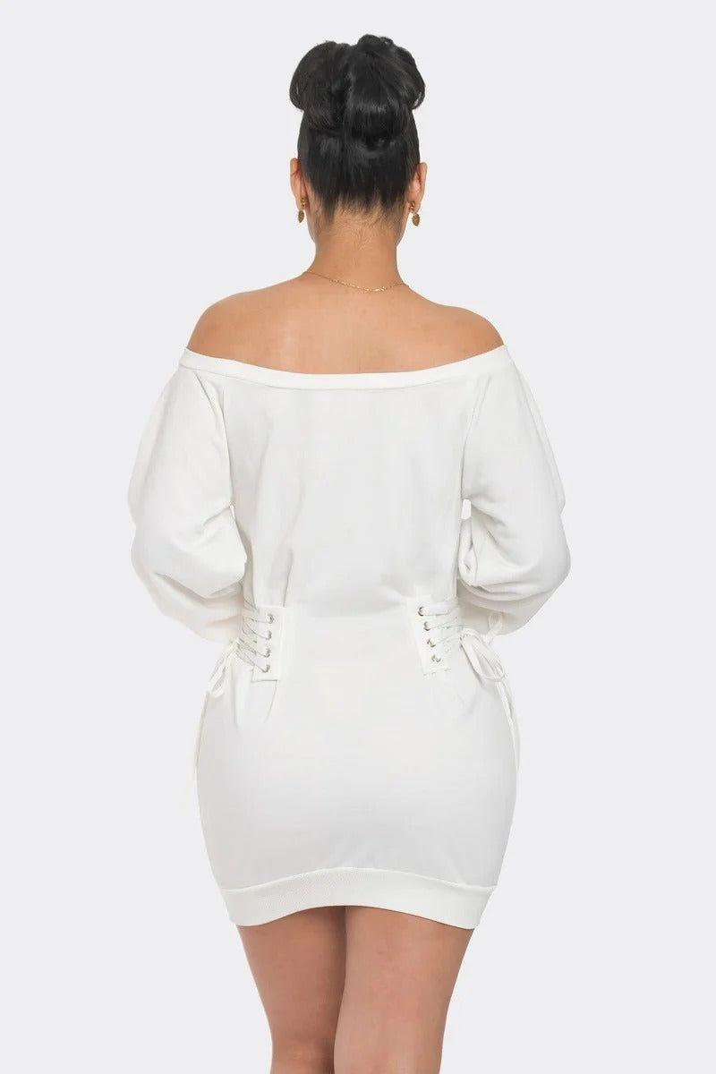 Tara Off Shoulder Mini Dress