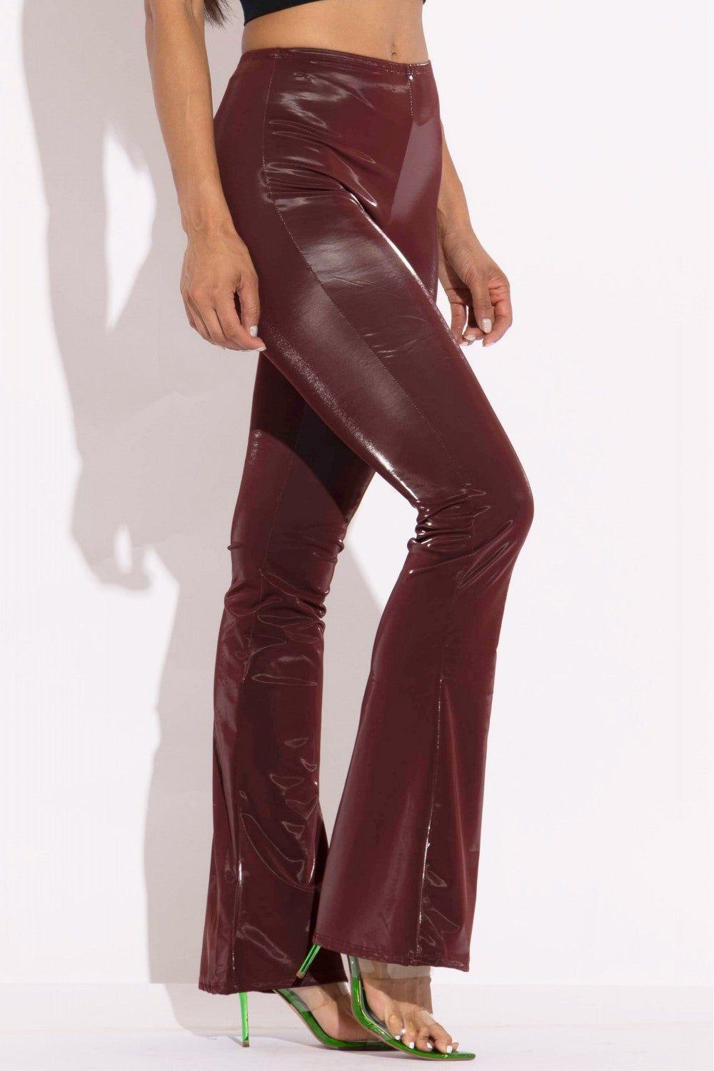 Velvet Flared Pants