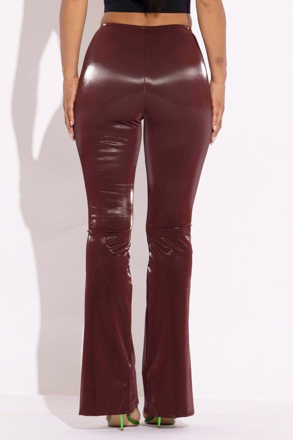 Velvet Flared Pants