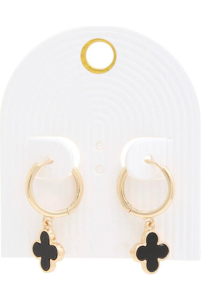 Moroccan Shape Hoop Earring