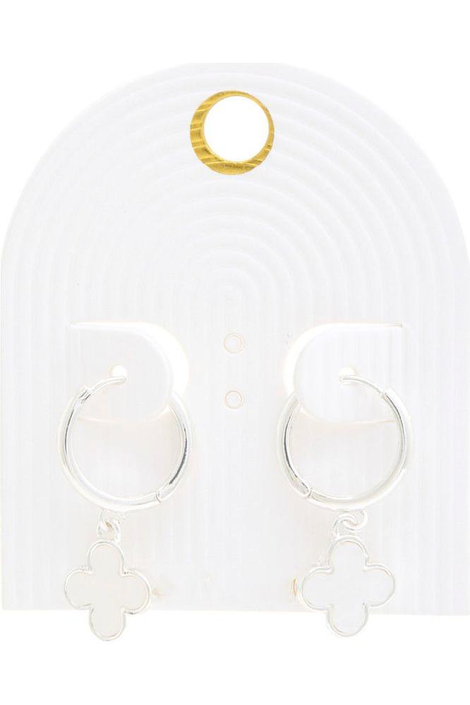 Moroccan Shape Hoop Earring