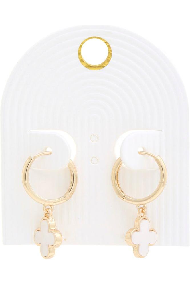 Moroccan Shape Hoop Earring