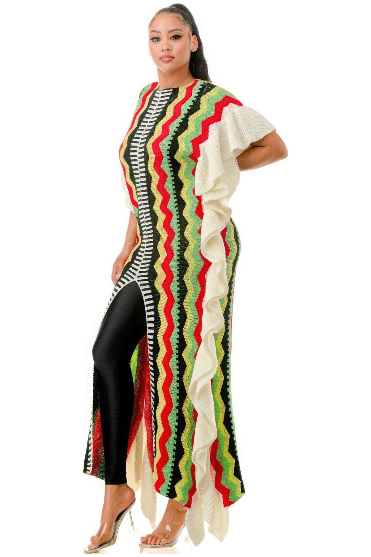 Thick Knit Tribal Dress
