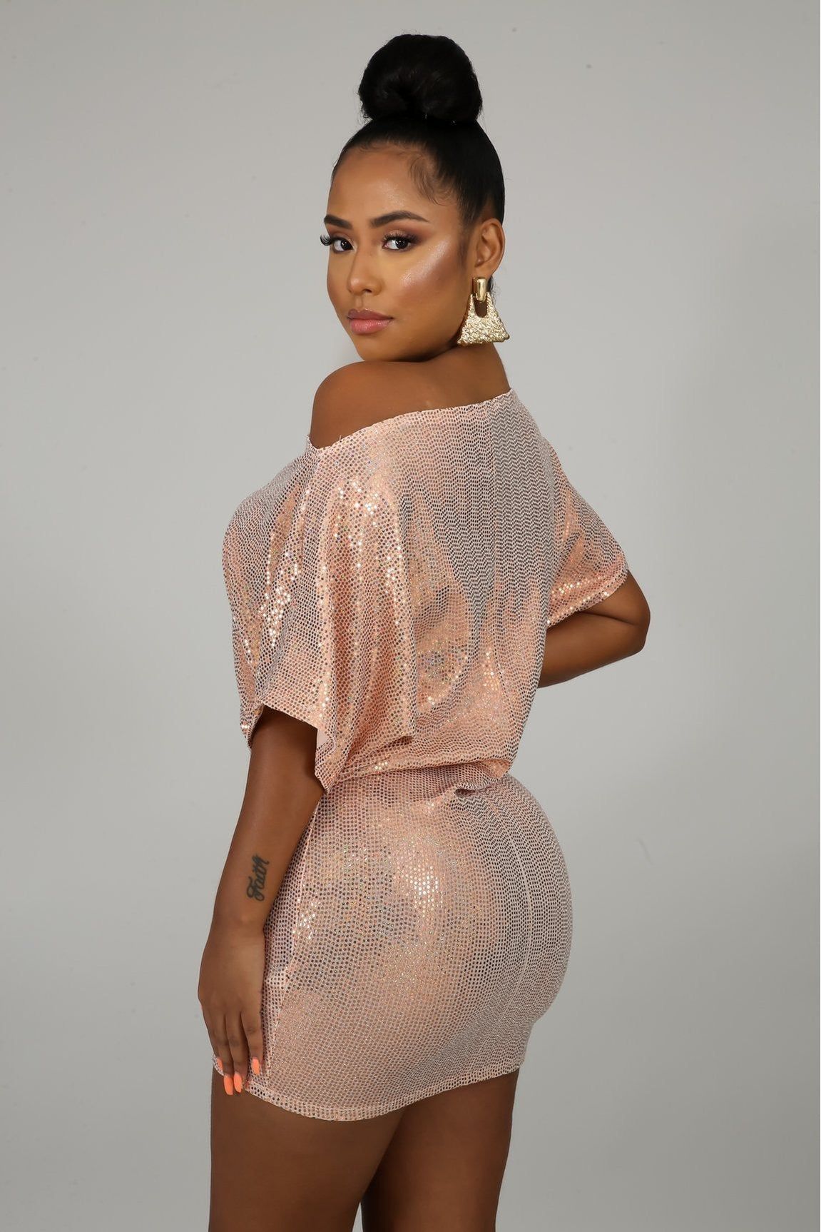 Blush Dynasty Shine Dress